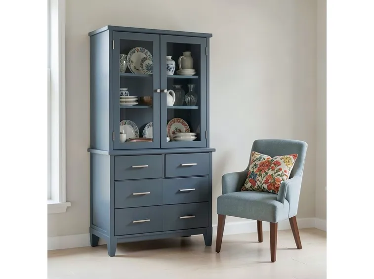 Credenza moderna in cucina stile vintage