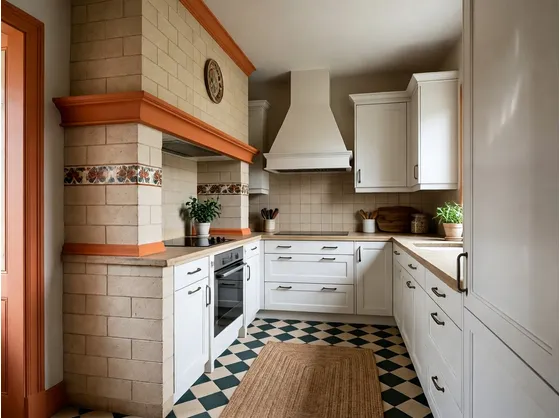 Costruire cucina in muratura