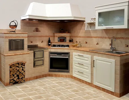 Costruire cucina in muratura