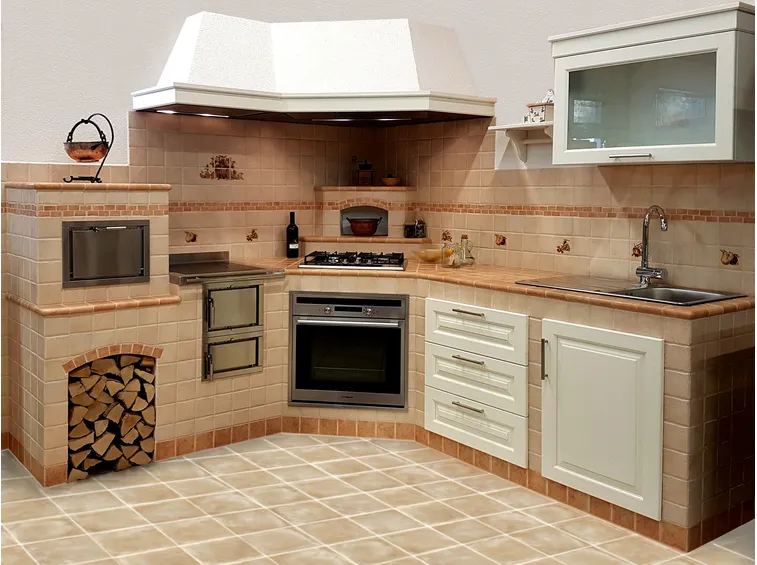 Costruire cucina in muratura