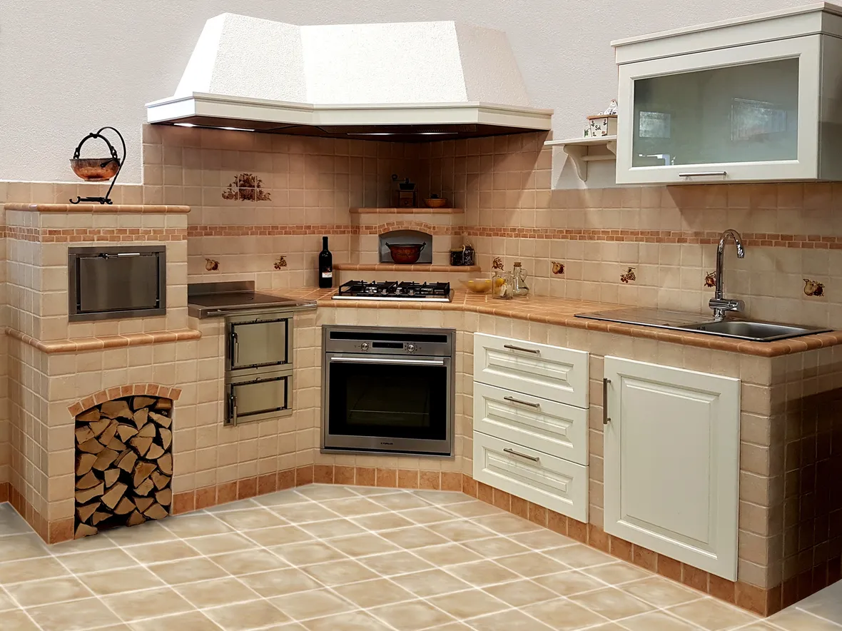 Costruire cucina in muratura