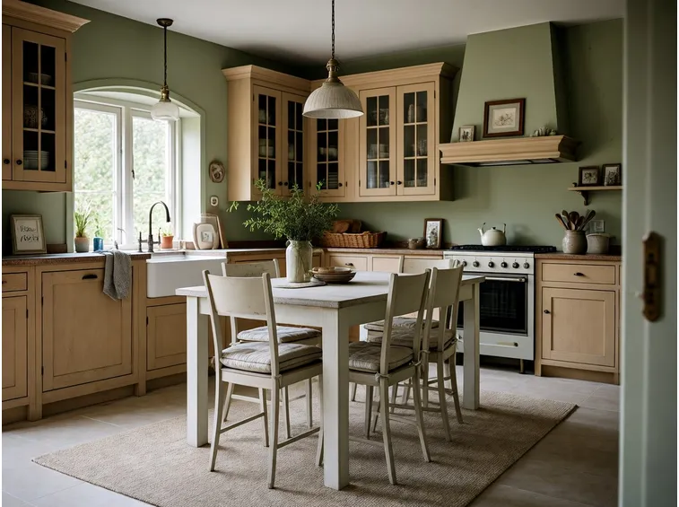 Cucina country in muratura