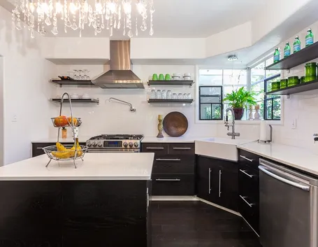 Cucina moderna angolare