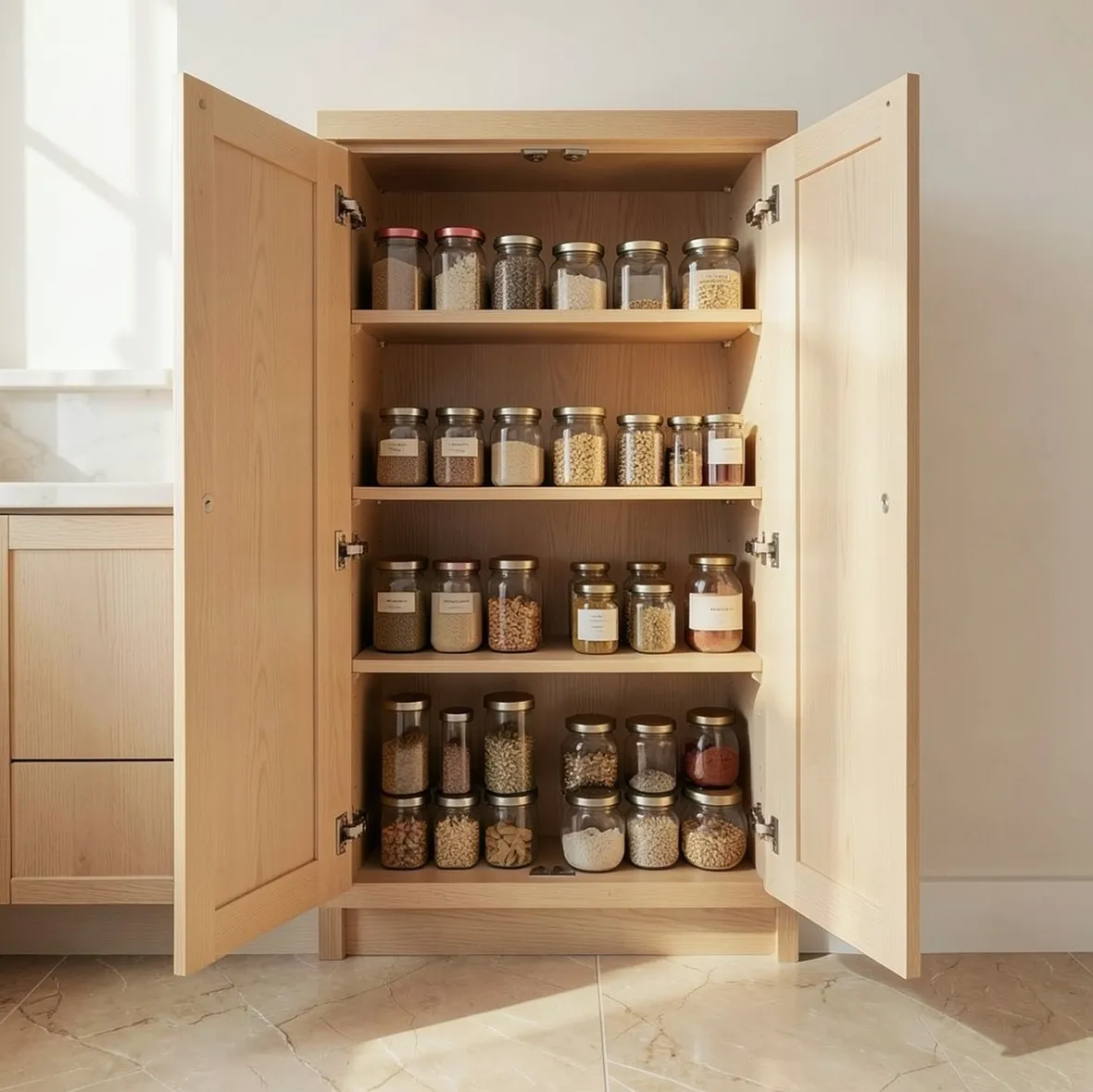 Cucine armadio in legno