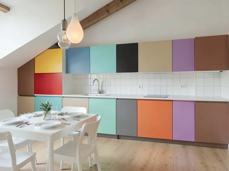 Cucina colorata