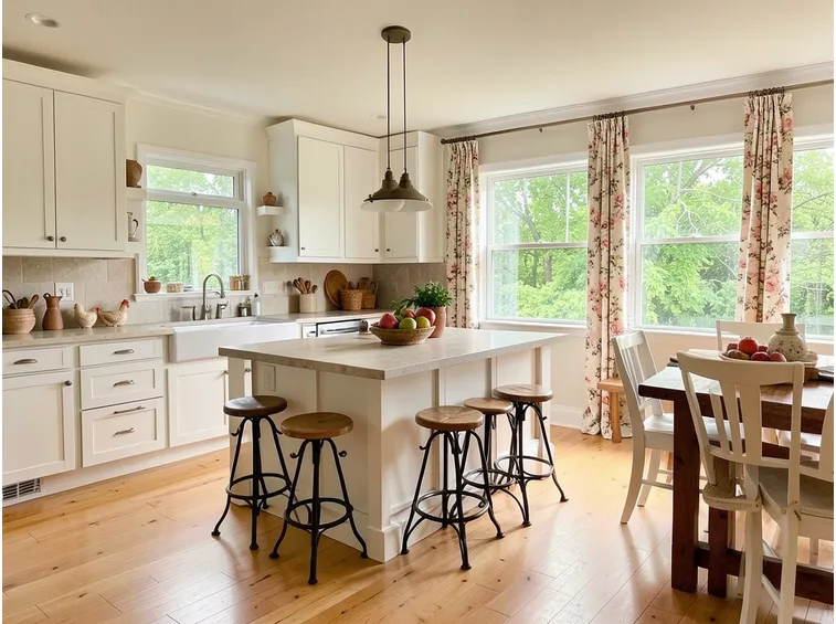Cucina in stile country