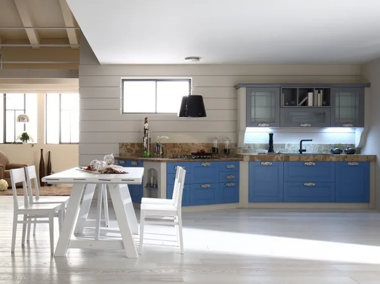 Tipologia di cucina in muratura moderna