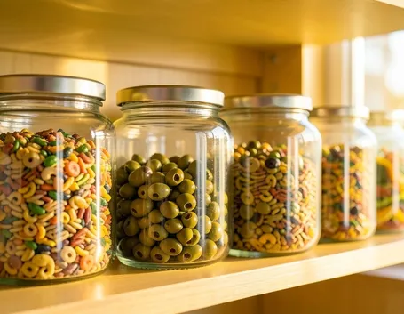 barattoli di vetro per alimenti