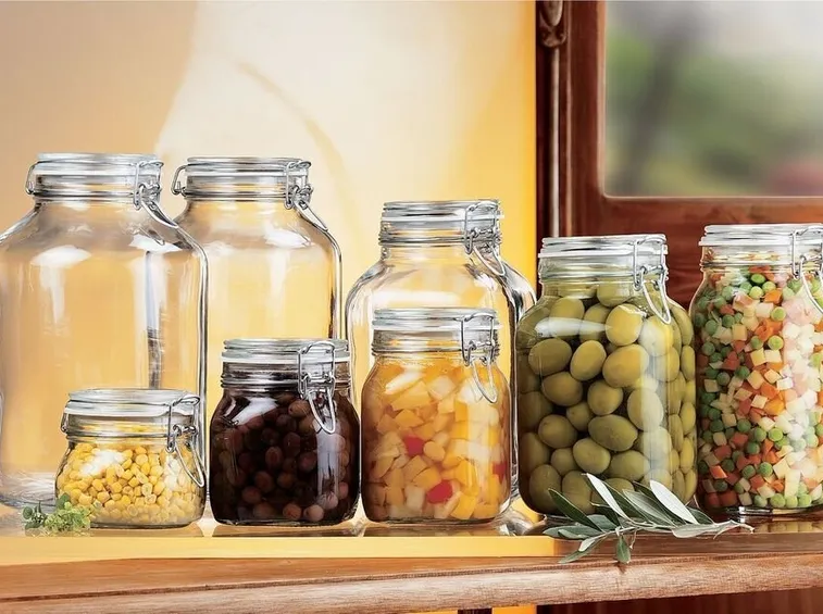 barattoli di vetro per alimenti