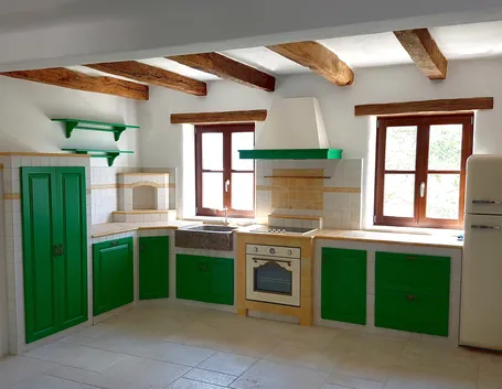 Cucina in muratura