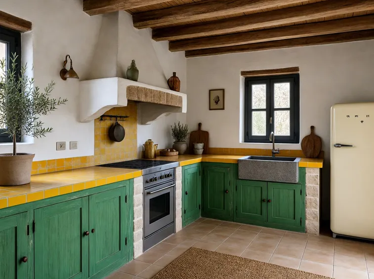 Cucina in muratura