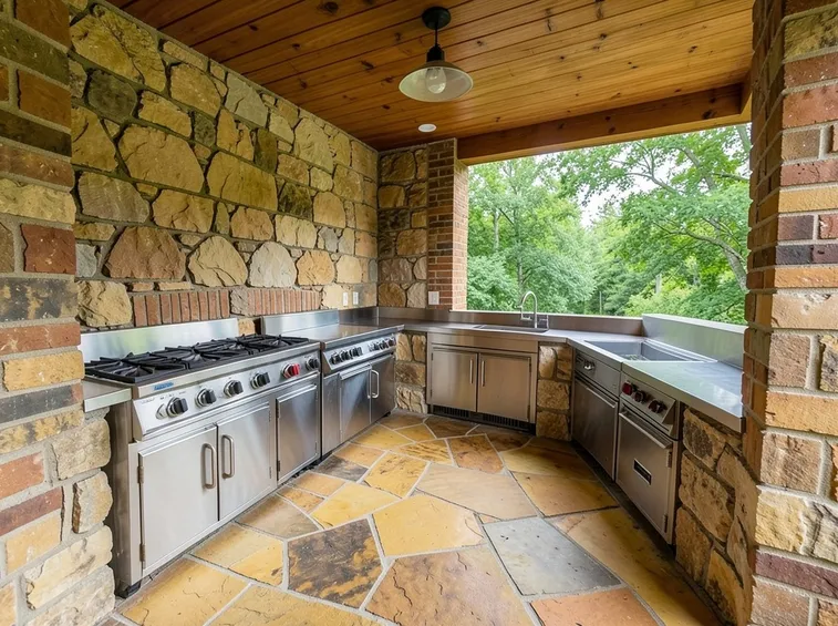 Cucina in muratura