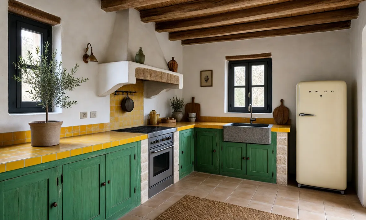 Cucina in muratura