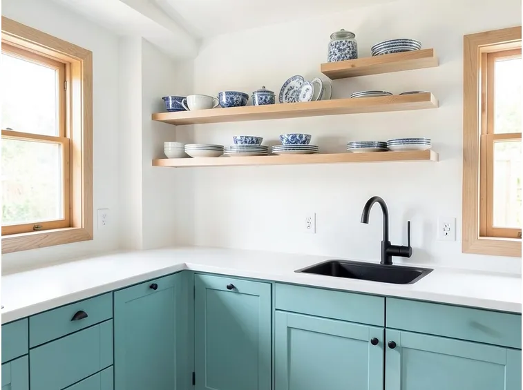 Cucina a ferro di cavallo