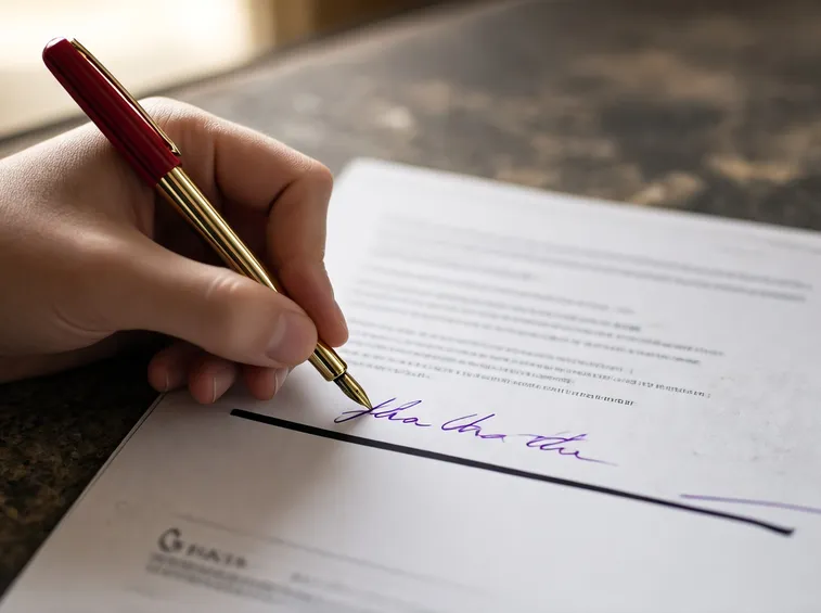 Firma documento