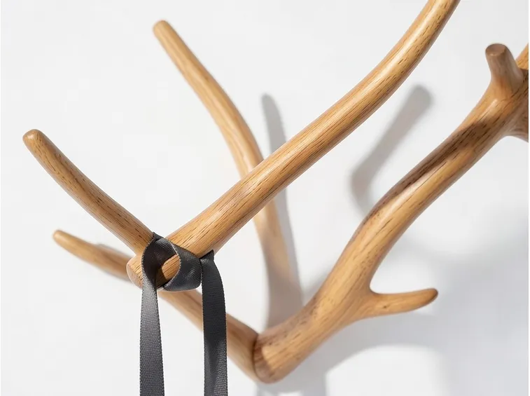Appendiabiti legno naturale
