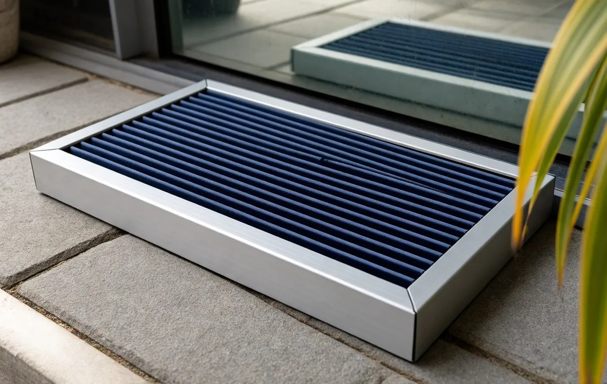 Zerbino tecnico in alluminio