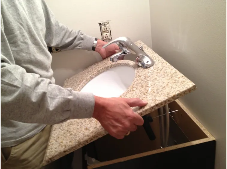 Sostituzione lavabo