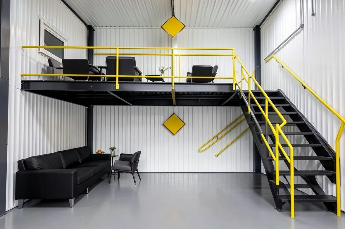 Piccolo soppalco per garage
