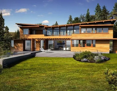 Una casa ecologica