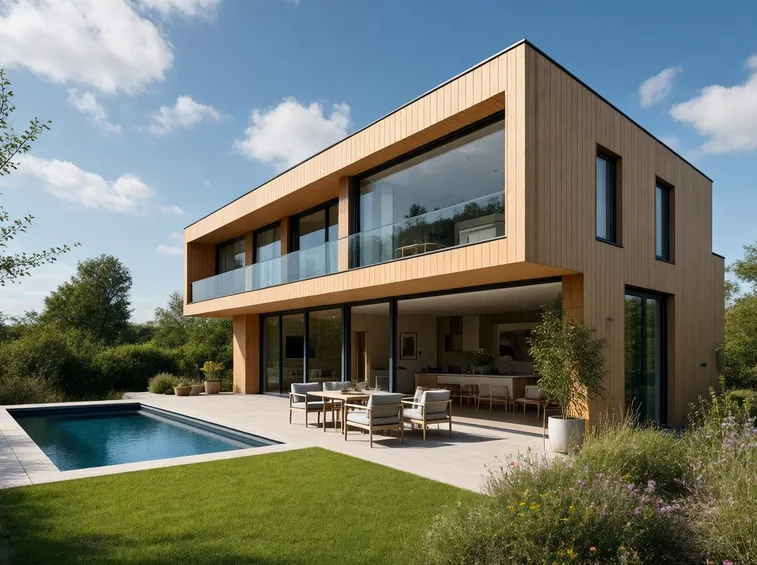 Una casa ecologica