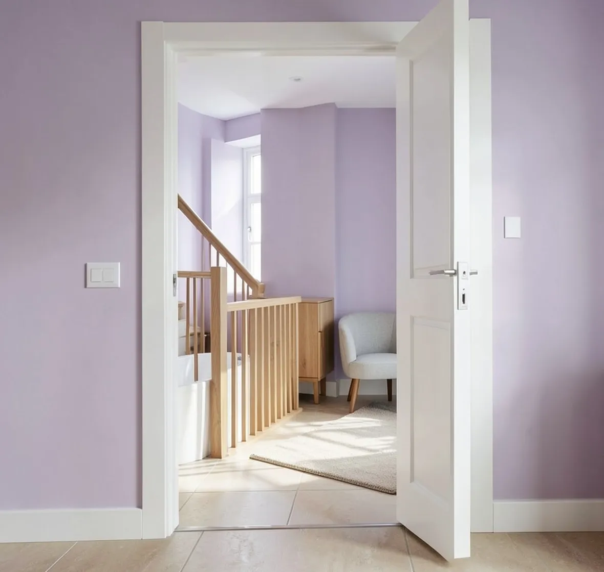 Porta tamburata in stile moderno