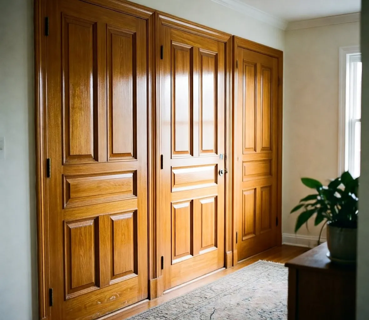 Porte in legno massiccio