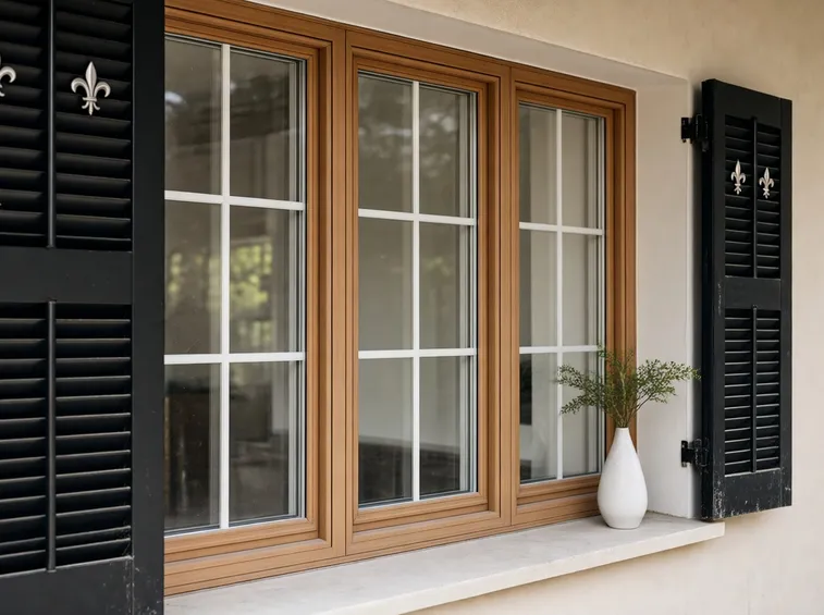 Serramenti in PVC effetto legno