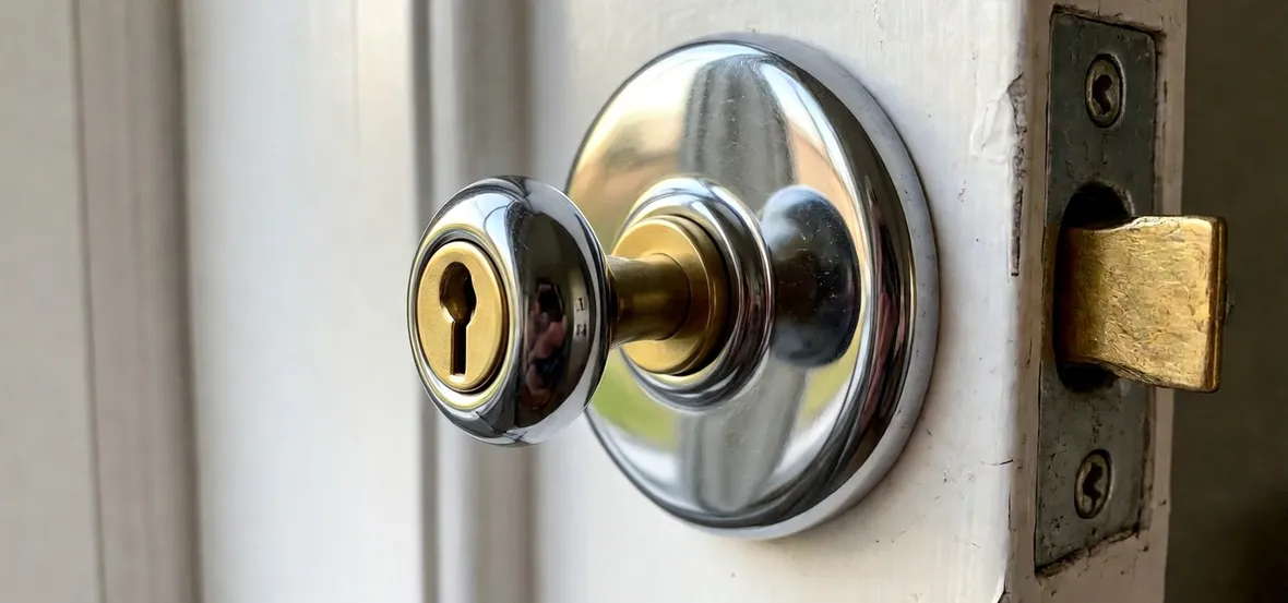 Serratura per porta da esterno