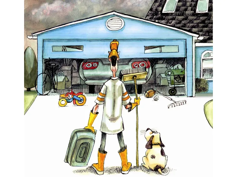 Pulire il garage