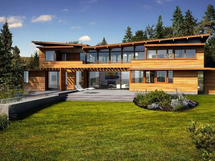 Casa prefabbricata in legno