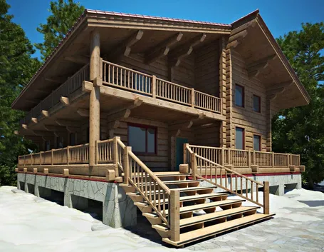 Casa in legno