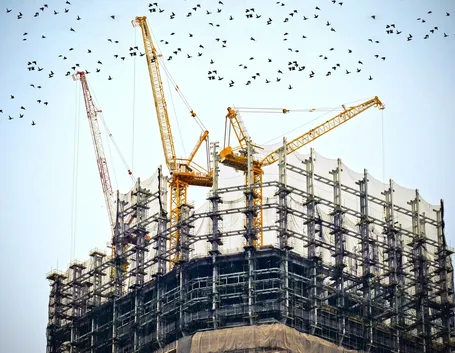 Palazzo in costruzione