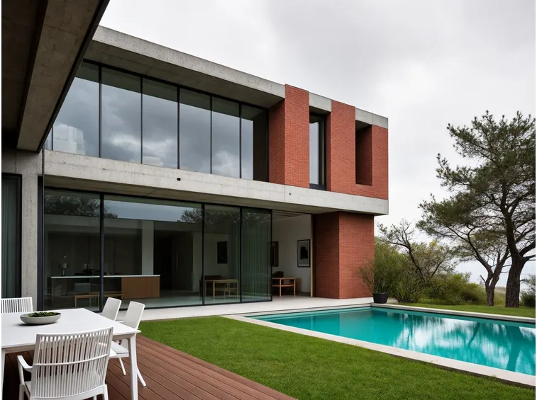 Casa unifamiliare con piscina