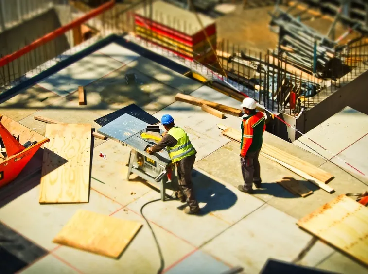 Cantiere di un edificio