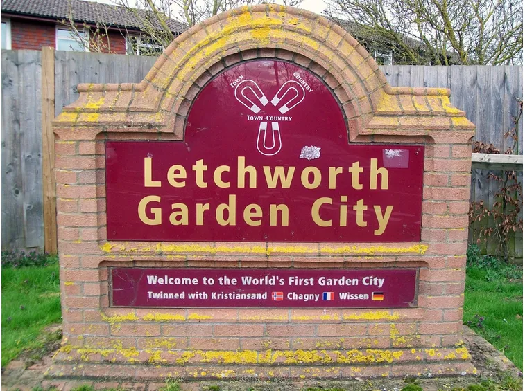 Cippo commemorativo città Letchworth