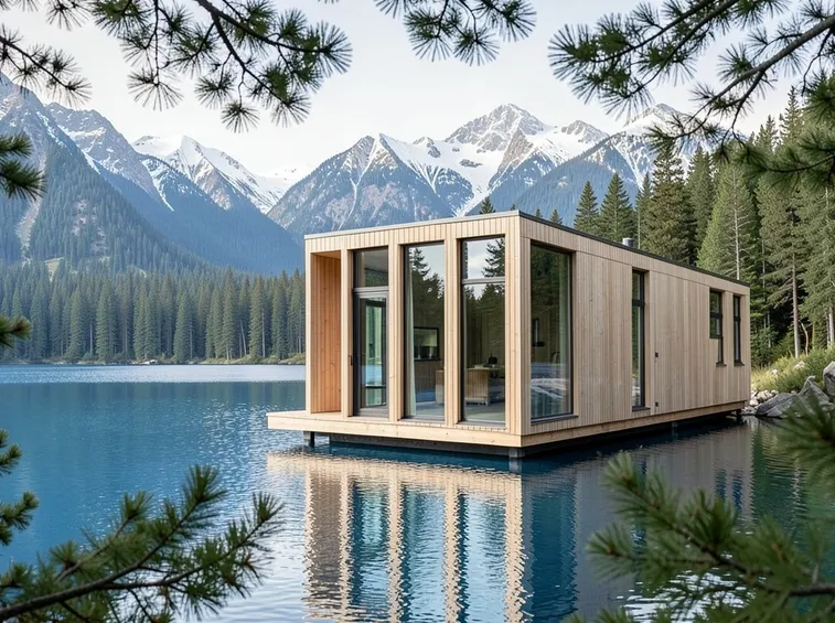 Casa immersa nella natura