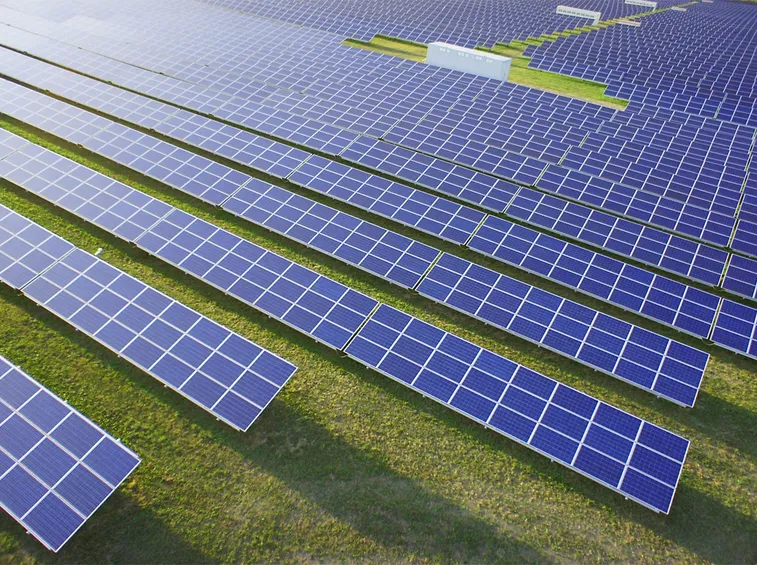 Impianto fotovoltaico a terra
