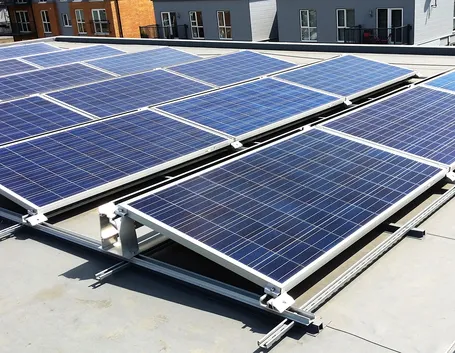 Tetto fotovoltaico di un appartamento