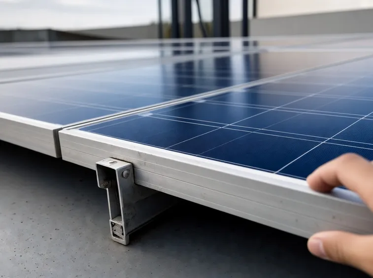 Installazione pannello fotovoltaico