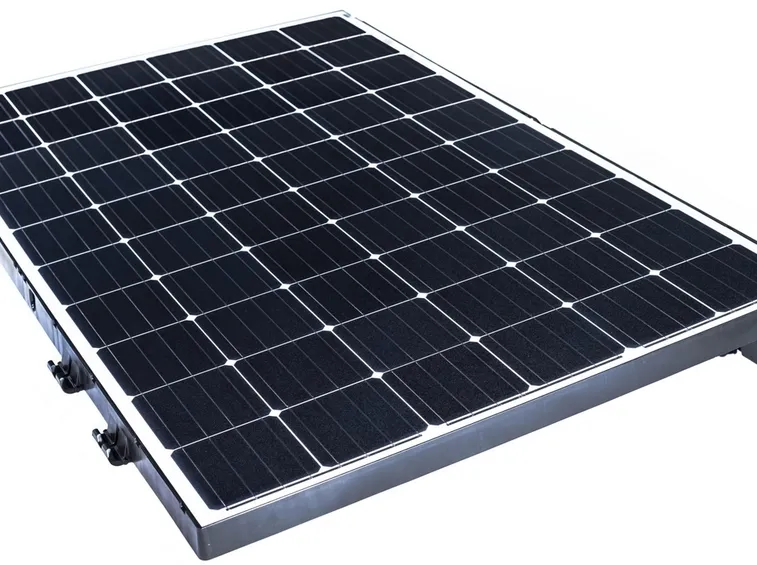 Un modulo fotovoltaico visto da vicino