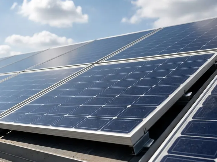 Impianto con pannelli fotovoltaici