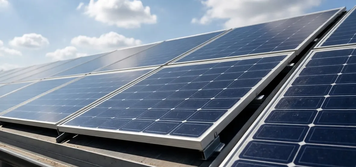 Impianto con pannelli fotovoltaici