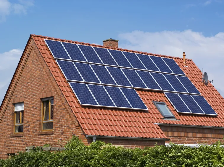 Impianto fotovoltaico su tetto