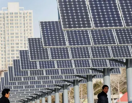 Impianto fotovoltaico cinese
