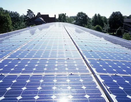 Esempio di pannelli fotovoltaici