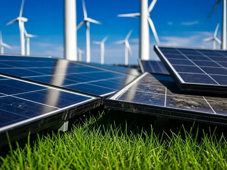 impianto eolico e fotovoltaico