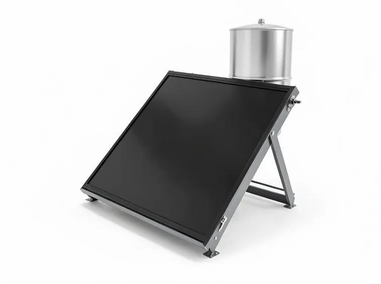 Pannello solare acqua calda con serbatoio integrato