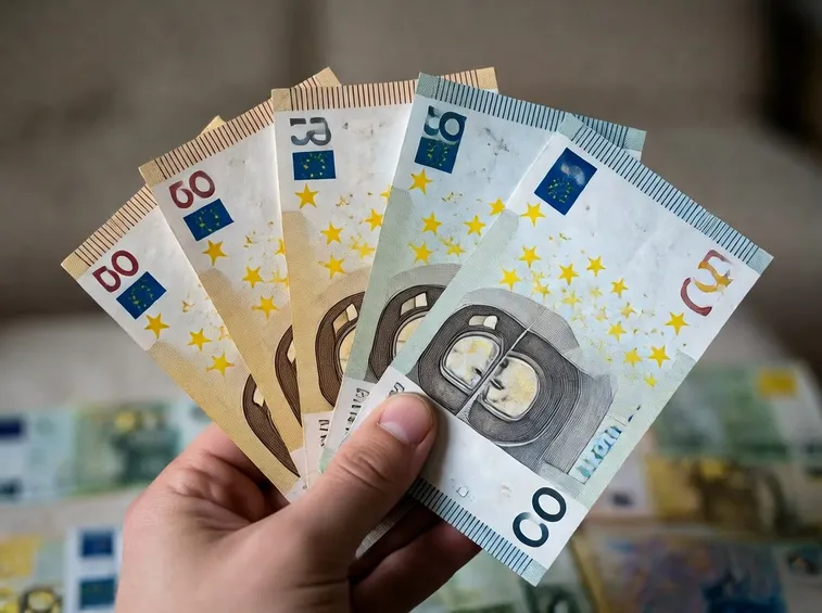 Banconote di diverso taglio