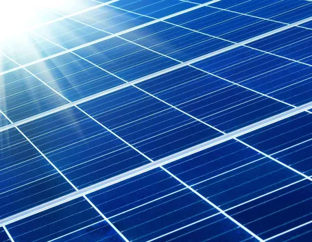 Serie di pannelli fotovoltaici
